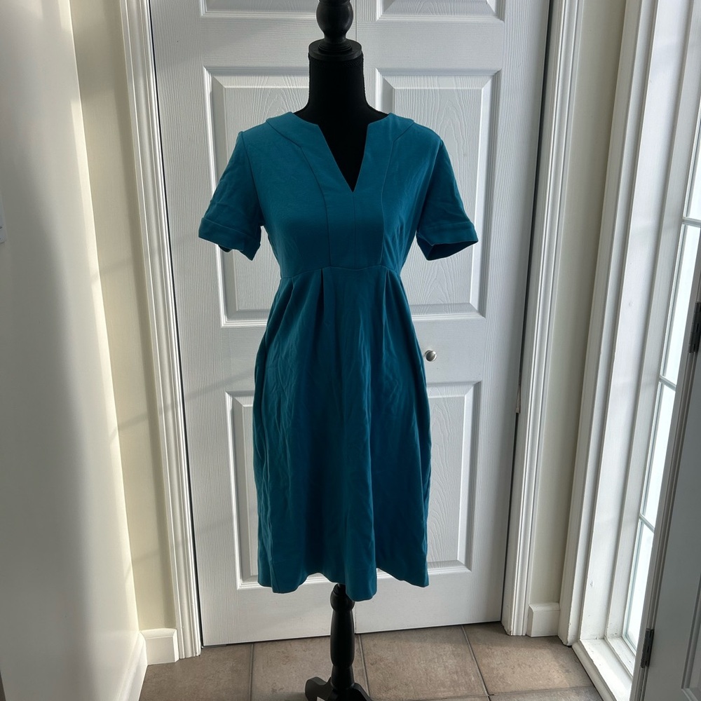 Calvin Klein Blue Midi Dress